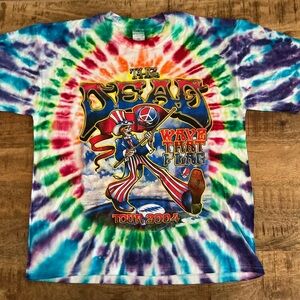 The Dead 2004 Wave That Flag Summer Tour T-Shirt Size XL Never Worn